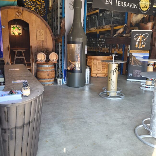 la cave · Arc-en-Vins